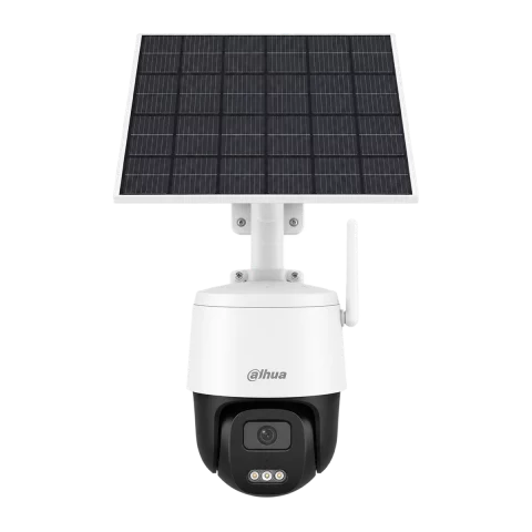 Caméra de surveillance Wi-Fi solaire motorisée Dahua DH-IPC-BP3EP-0360B – vue de face (visuel non contractuel)
