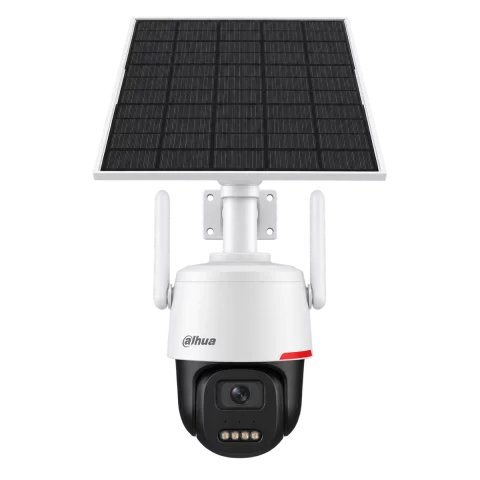 Caméra de surveillance 4G solaire motorisée Dahua DH-IPC-BP3EWP-4G – vue de face (visuel non contractuel)