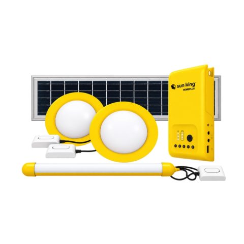 Kit éclairage solaire SUN KING HomePlus - 3 lampes