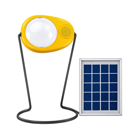 Lampe solaire 3-en-1 SUN KING Boom - Éclairage, radio FM & MP3