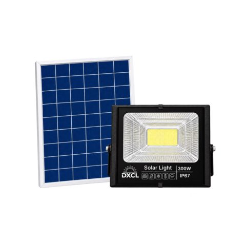 Projecteur solaire 300W DXCL SSL300W + 1 projecteur 300W offert