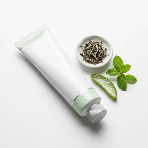 Dentifrice Longrich Thé Blanc multi-effets (visuel non contractuel)